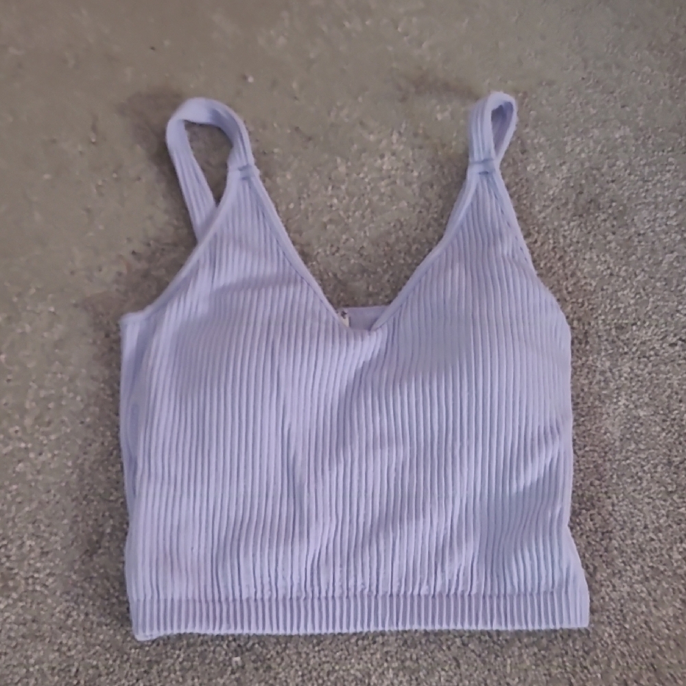 Dry Goods Ribbed Lavender Tank Top